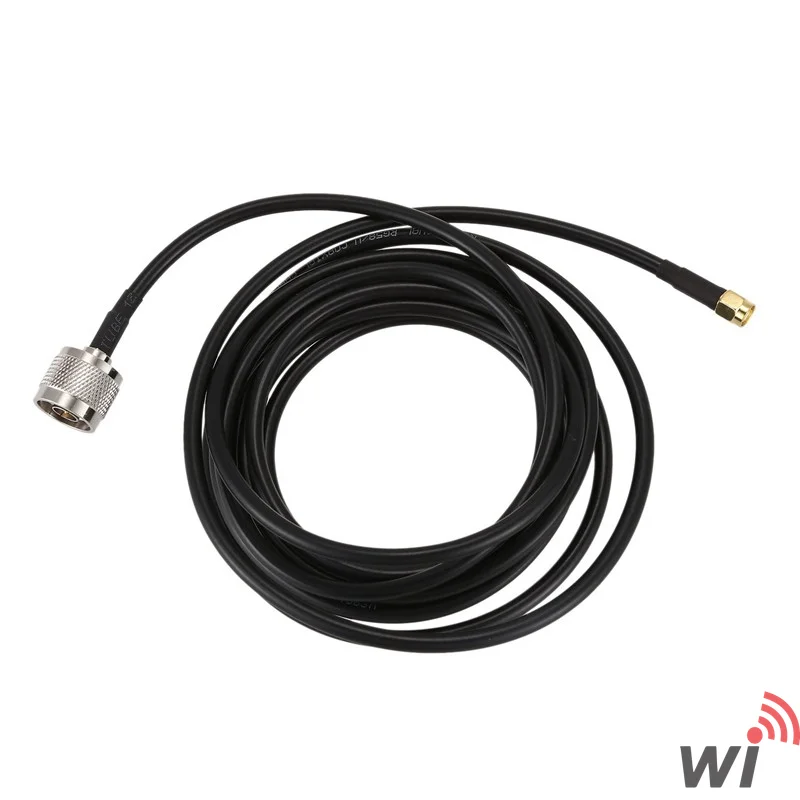 Winet Lora LMR400 10 Metre Anten Kablosu (RP-SMA Erkek / N-Type Erkek)