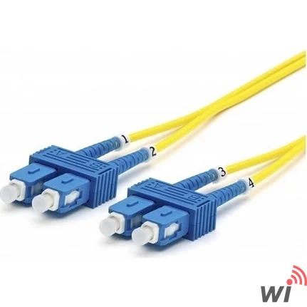 SC - SC FIBER PATCH KABLO SM - 10 MT