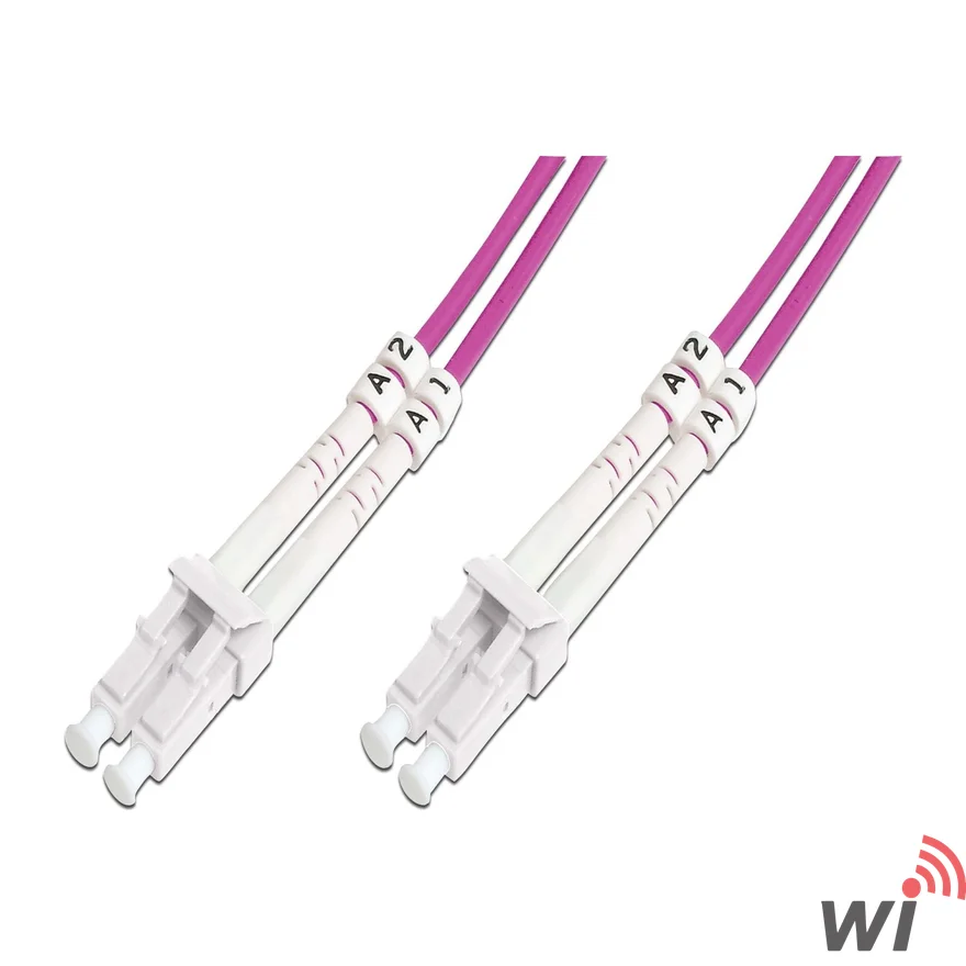 LC - LC FIBER PATCH KABLO MM OM4 3 MT  Multimode, Duplex, 50/125, OM4, LSZH